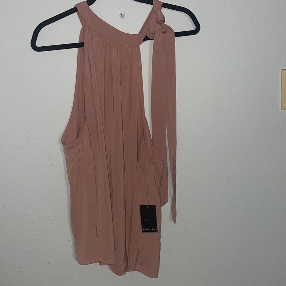 Sleeveless Bow Blouse by Eloquii